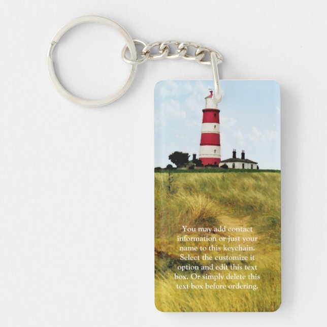 Porte-clefs Chemin vers le phare (Devant)