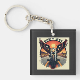 Porte-clefs Chemise de fraternité de moto de route désertique