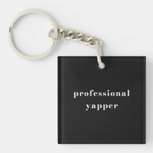 Porte-clefs Chemise de Yapper Professionnel – Cadeau Drôle pou