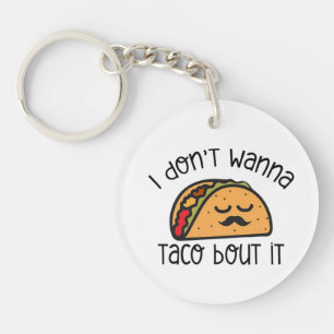 Porte-clefs Chemise drôle de taco, Chemise de taco, Cadeau pou
