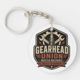 Porte-clefs Chemise homme avant et arrière Gearhead Union Mech