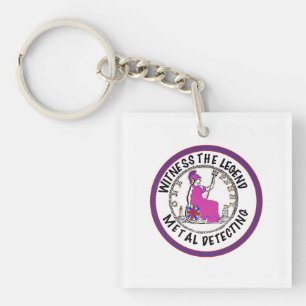 Porte-clefs Chercheur de métaux