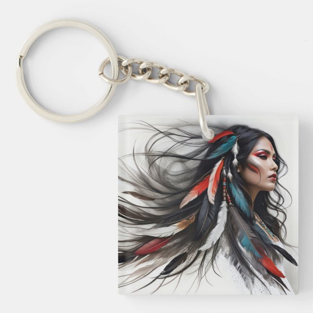 Porte-clefs Cherokee Pride 4 (Devant)