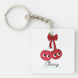 PORTE-CLEFS CHERRY BEST FRIEND