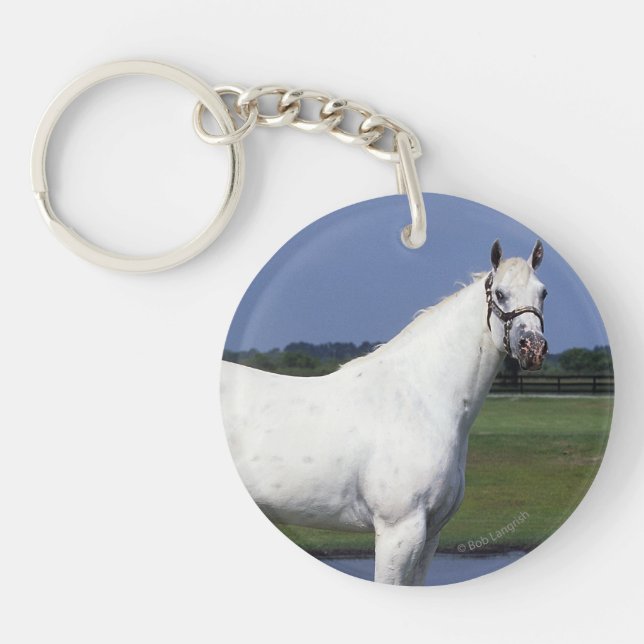 Porte-clefs Cheval d'Appaloosa (Devant)