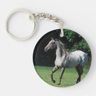 Porte-clefs Cheval d'Appaloosa courant 2