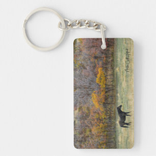 Porte-clefs Cheval d'automne