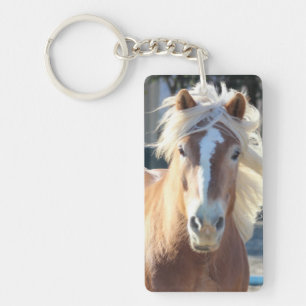 Porte-clefs Cheval de Haflinger