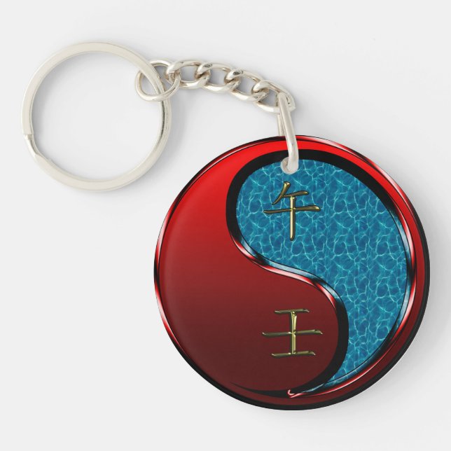 Porte-clefs Cheval d'eau (Devant)