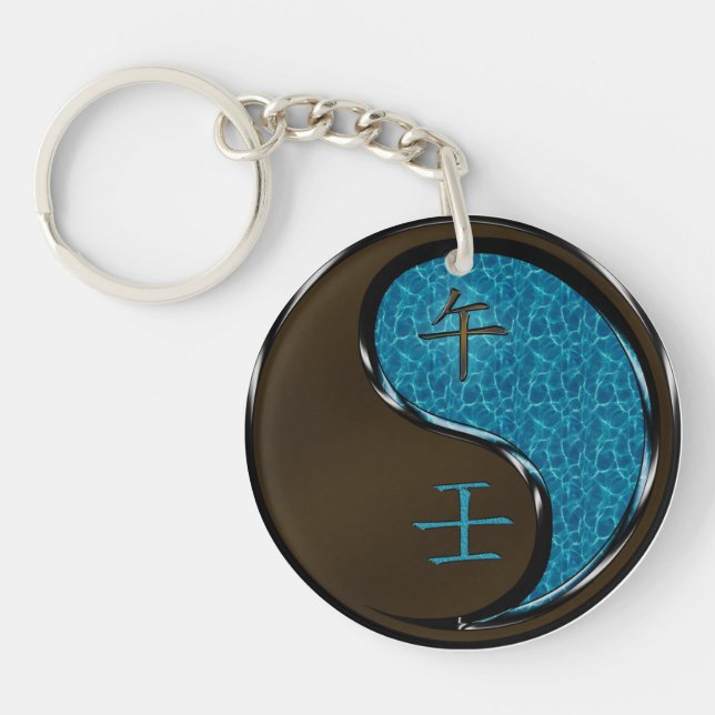 Porte-clefs Cheval d'eau (Devant)