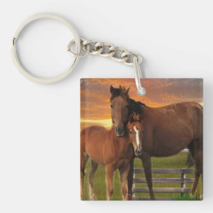 Porte-clefs cheval et poney