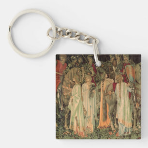 Porte-clefs Chevaliers médiévaux de la Table Ronde