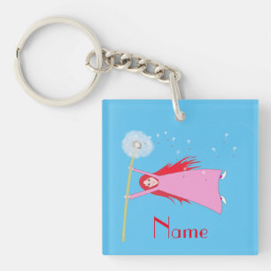 Porte-clefs Cheveux roux Dandelion Girl Thunder_Cove