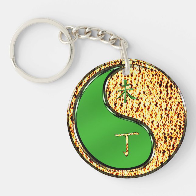 Porte-clefs Chèvre de feu (Devant)