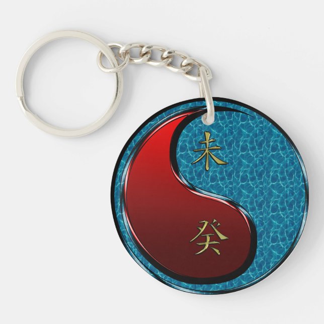Porte-clefs Chèvre d'eau (Devant)