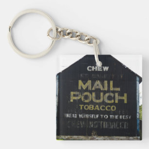 Porte-clefs Chew Mail Pouch Tabac Barn - Photo originale