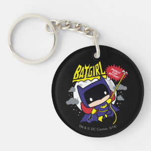 Porte-clefs Chibi Batgirl prête à l'action