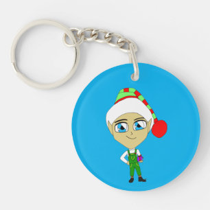 Porte-clefs chibi elf