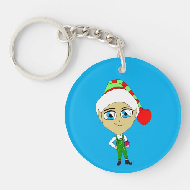 Porte-clefs chibi elf (Devant)