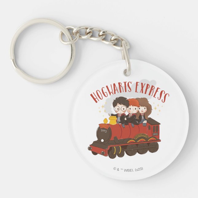 Porte-clefs Chibi HOGWARTS EXPRESS™ Ride (Devant)