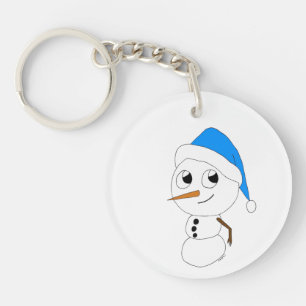 Porte-clefs chibi snowman