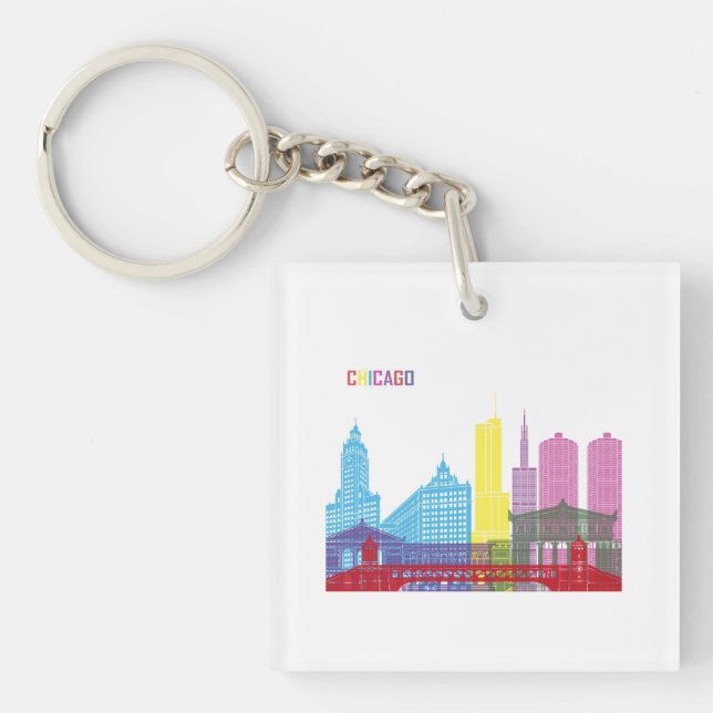 PORTE-CLEFS CHICAGO (Devant)