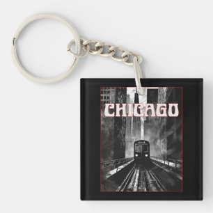 Porte-clefs Chicago Illinois