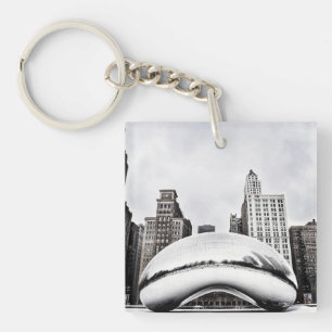 Porte-clefs Chicago Winter Bean