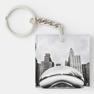 Porte-clefs Chicago Winter Bean