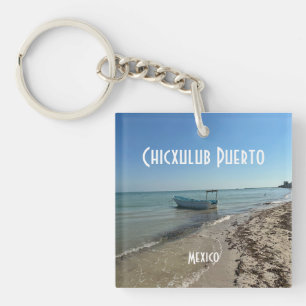 Porte-clefs Chicxulub Puerto, Mexique - Porte - clé acrylique