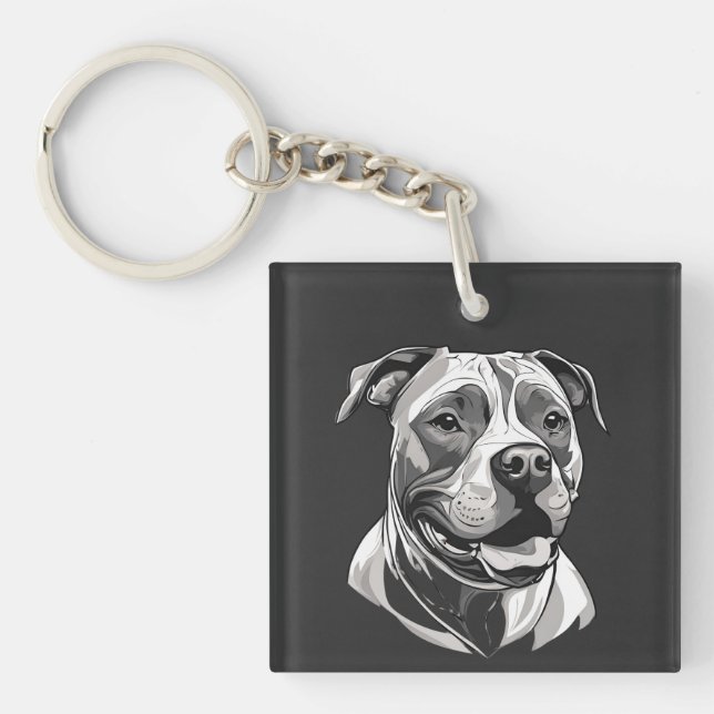 PORTE-CLEFS CHIEN (Devant)