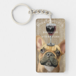 Porte-clefs Chien Au Vin, Chien de France