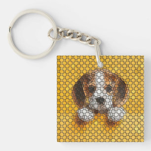 Porte-clefs Chien, Beagle, animal de compagnie