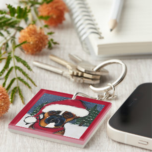 Porte-clefs Chien de boîte