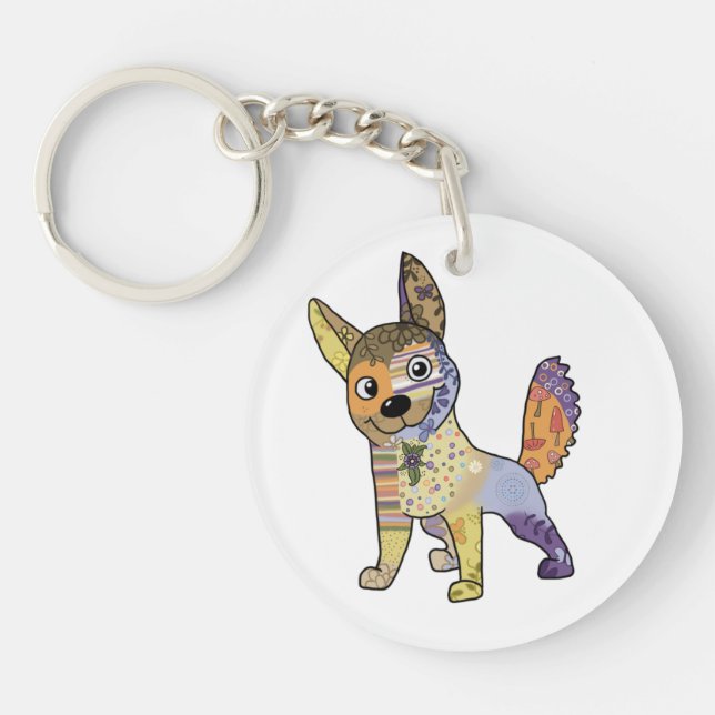 Porte-clefs Chien de Bunter (Devant)