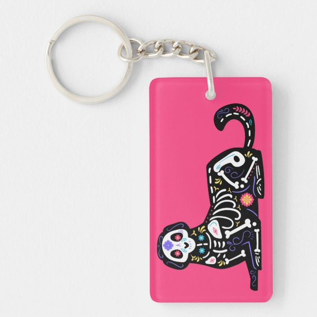 Porte-clefs Chien de Calavera III (Devant)