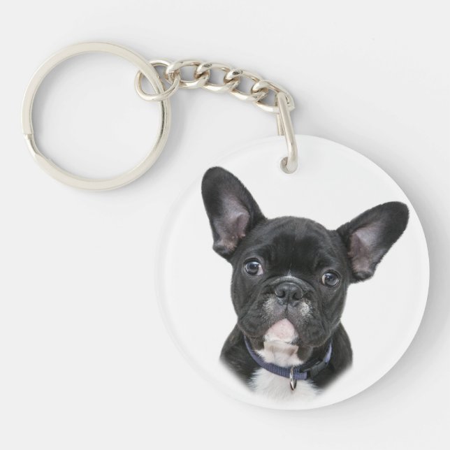 Porte-clefs Chien de race française (Devant)