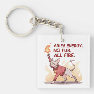 Porte-clefs Chien de race Sphynx Aries Energy Sans Fourrure To