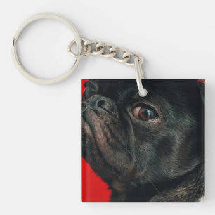 Porte-clefs chien de rojo
