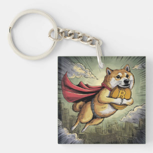 Porte-clefs Chien de Shiba Inu