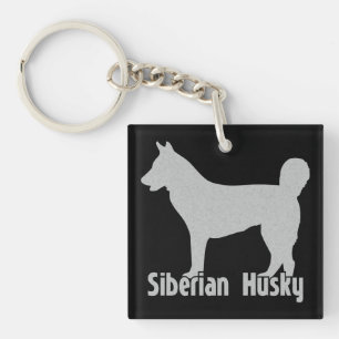 Porte-clefs Chien de traîneau sibérien