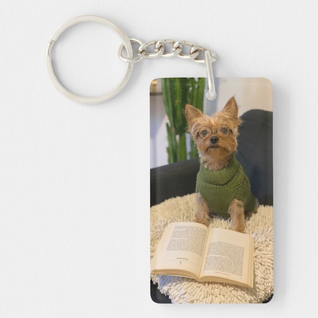 Porte-clefs Chien du Yorkshire Terrier (Devant)