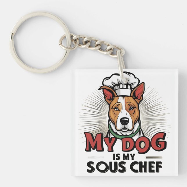 Porte-clefs Chien Kitchen Buddy (Devant)