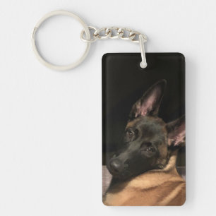 Porte-clefs Chien malinois