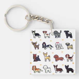 Porte-clefs Chien, Toutou, Chiots