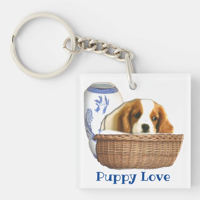 Porte-clefs Chiens de chiots (Devant)