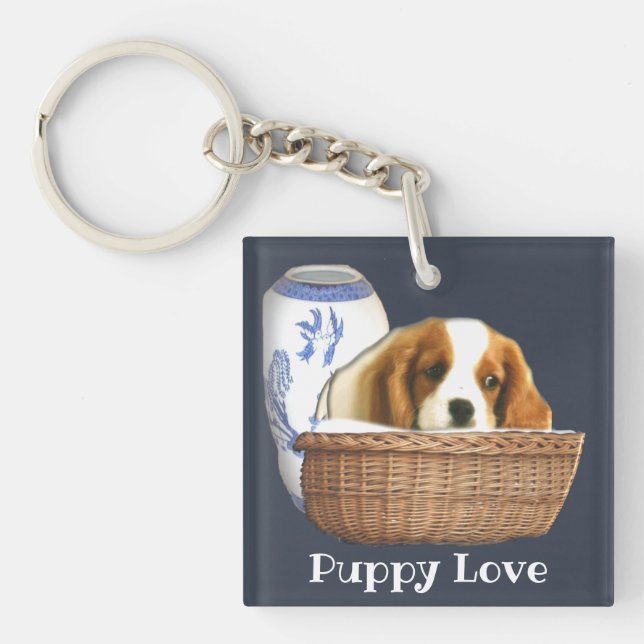 Porte-clefs Chiens de chiots (Devant)