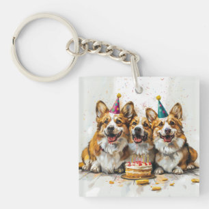 Porte-clefs Chiens de Corgi gallois Pembroke