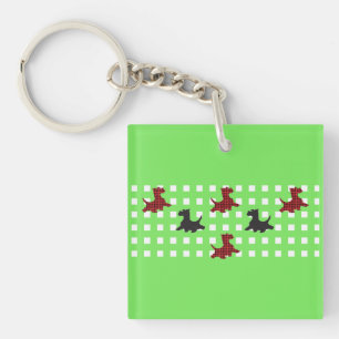 Porte-clefs Chiens écossais