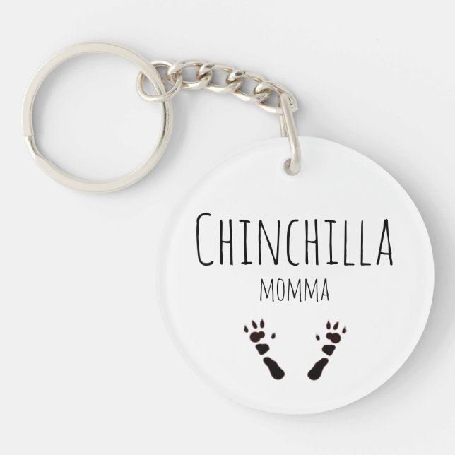 Porte-clefs Chinchilla Momma (Devant)